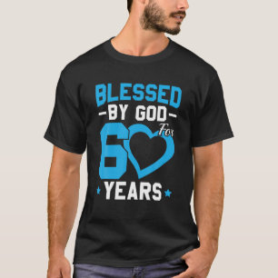 60. Geburtstagsfrau von Gott gesegnet für 60 Jahre T-Shirt
