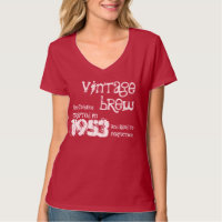 60. Geburtstagsgeschenk 1953 Vintage Brew V01
