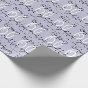 60 Geburtstagsgeschenk gut aussehen lassen Geschenkpapier