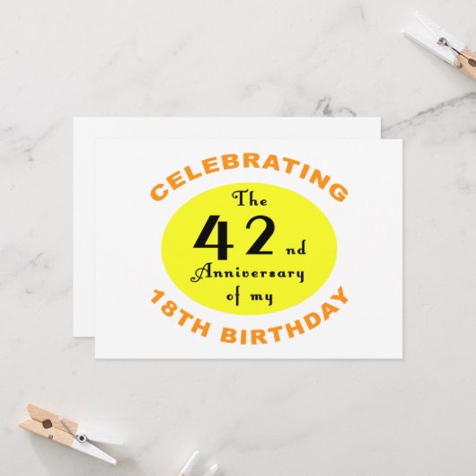 60. Geburtstagsgeschenk Karte (Vorderseite/Rückseite Beispiel)