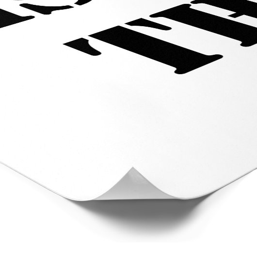 60. Geburtstagsgeschenk Poster (Ecke)