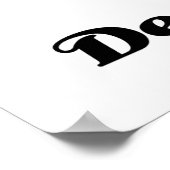 60. Geburtstagsgeschenk Poster (Ecke)