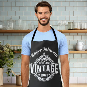 60. Geburtstagsgeschenk Vintage gereift bis zur Pe Schürze