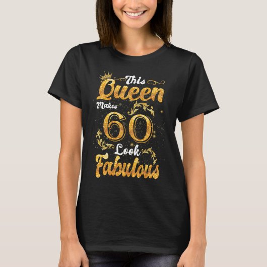 60. Geburtstagsgeschenke Frauen T-Shirt (Vorderseite)