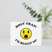 60. Geburtstagsgeschenke Postkarte (Stehend Vorderseite)