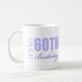 60. Geburtstagsgeschenkidee Kaffeetasse (Links)