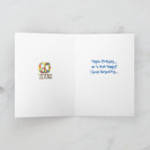 60. Geburtstagskarte Karte (Innenseite)