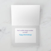 60. Geburtstagskarte! Karte (Innenseite)