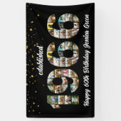 60. Geburtstagskollage 1966 gegründet Banner (Vertikal)