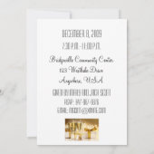 60. Geburtstagspartei Personalisierte Einladung (Rückseite)