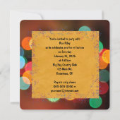 60. Geburtstagsparty Bash Einladung (Rückseite)