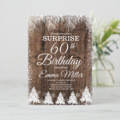 60. Geburtstagsparty Einladung (Stehend Vorderseite)