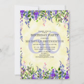 60. Geburtstagsparty Einladung (Vorderseite)