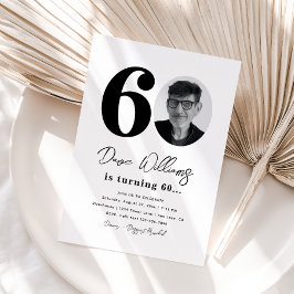 60. Geburtstagsparty Einladung | 60. Geburtstag