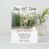 60. Geburtstagsparty Einladungen (Stehend Vorderseite)