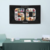 60. Geburtstagsparty FotoCollage Banner (Messeveranstaltung)