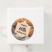 60. Geburtstagsparty Geschenkanhänger (Beispiel)