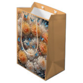 60. Geburtstagsparty Mittlere Geschenktüte (Rückseite Schrägansicht)