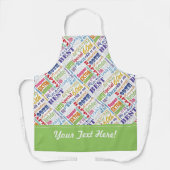 60. Geburtstagsparty Personalisierte Geschenke Schürze (Vorderseite)