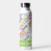 60. Geburtstagsparty Personalisierte Geschenke Trinkflasche (Links)