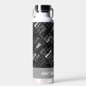 60. Geburtstagsparty Personalisierte Geschenke Trinkflasche (Vorne)