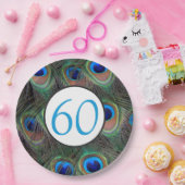 60. Geburtstagsschmuck Pappteller (Party)