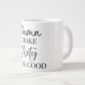 60. Geburtstagsstärke Jumbo-Tasse (Vorderseite Rechts)