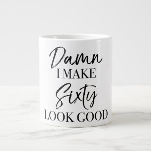 60. Geburtstagsstärke Jumbo-Tasse
