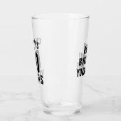 60. Geburtstagstrommel-Glasgeschenk für Alter Glas (Links)