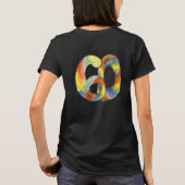 60 Gefärbte Krawatten T - Shirt (Rückseite)
