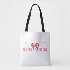 60 Generationen von Grit & Grace Tasche
