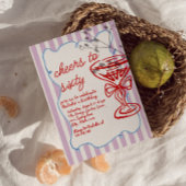 60. Gezeichnet Champagnerglas 60 Geburtstag Einladung