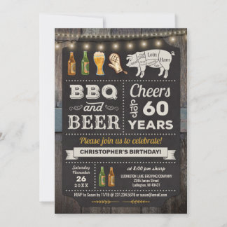 60. GRILLEN Barbecue & Bierbrauerei Einladung