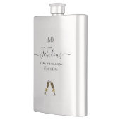 60 großartige Monogrammschrift zum Geburtstag Flachmann (Links)