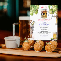 60 Große Bier Geburtstagsparty