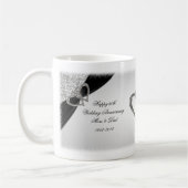 60. Hochzeits-Jahrestags-Tasse Kaffeetasse (Links)