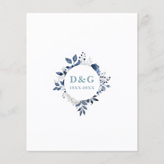 60. Hochzeitstag - Blumenladen (Rückseite)