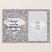 60. Hochzeitstag Dankeschön Karten (Innenseite)