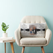 60. Hochzeitstag Foto Lumbar Throw Kissen (Stuhl )