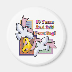 60. Hochzeitstag gw Magnet