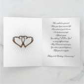 60. Hochzeitstag Karte (Innenseite)