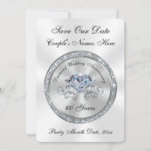 60. Hochzeitstag Karten speichern (Vorderseite)