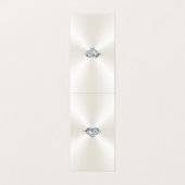 60. Hochzeitstag Tischnummernzelte (Innenseite Aufgefaltet)