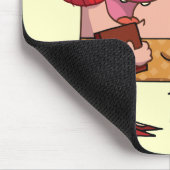 60 ist schöne T-Shirts und Geschenke Mousepad (Ecke)