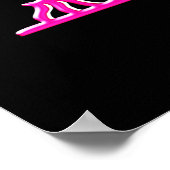 60 JAHRE ALS FABULOUS DIVA POSTER (Ecke)