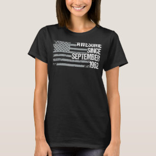 60 Jahre alt Phantastisch seit September 1962 60. T-Shirt