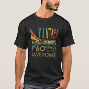 60 Jahre alt, Phantastisch Vintag 1962 60. T-Shirt