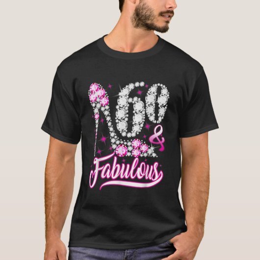 60 Jahre alte Geschenke 60 fabelhafte 60. Geburtst T-Shirt (Vorderseite)