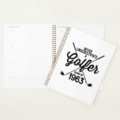 60 Jahre alter Golfer Golfing 1963 Golfer's 60. Planer (Anzeige)