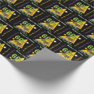 60 Jahre altes Party Tier - 60. Geburtstag Geschenkpapier